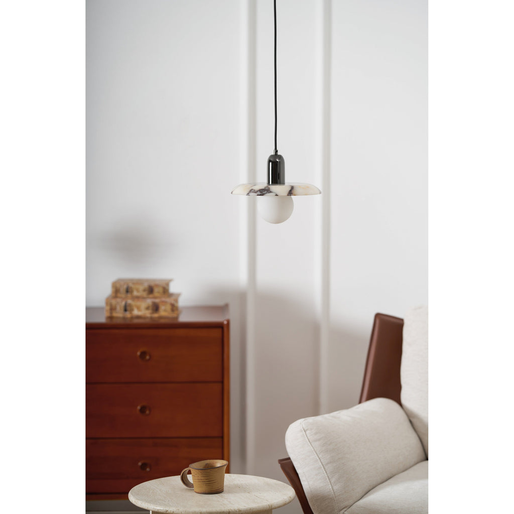 Ulcaran Lampe à Suspension Moderne Minimaliste En Métal Et Marbre - Neutralighting