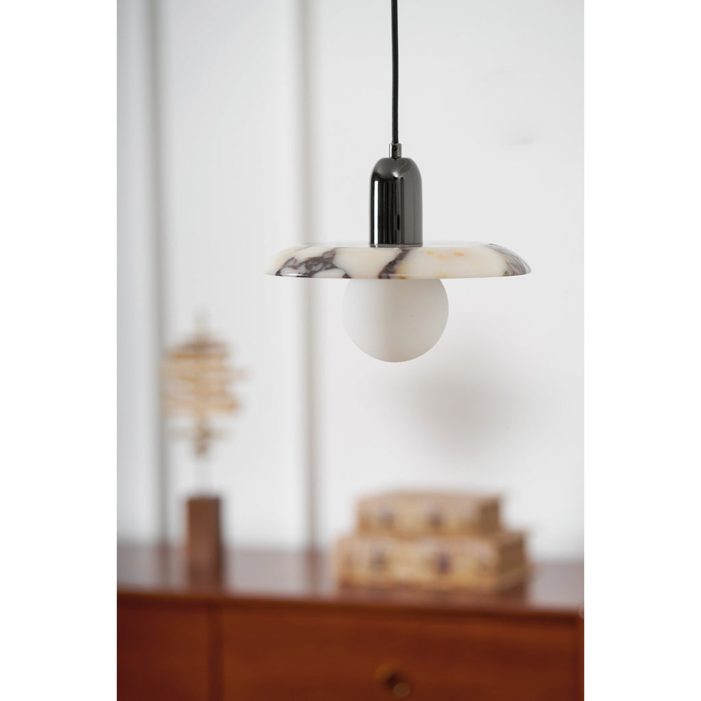 Ulcaran Lampe à Suspension Moderne Minimaliste En Métal Et Marbre - Neutralighting
