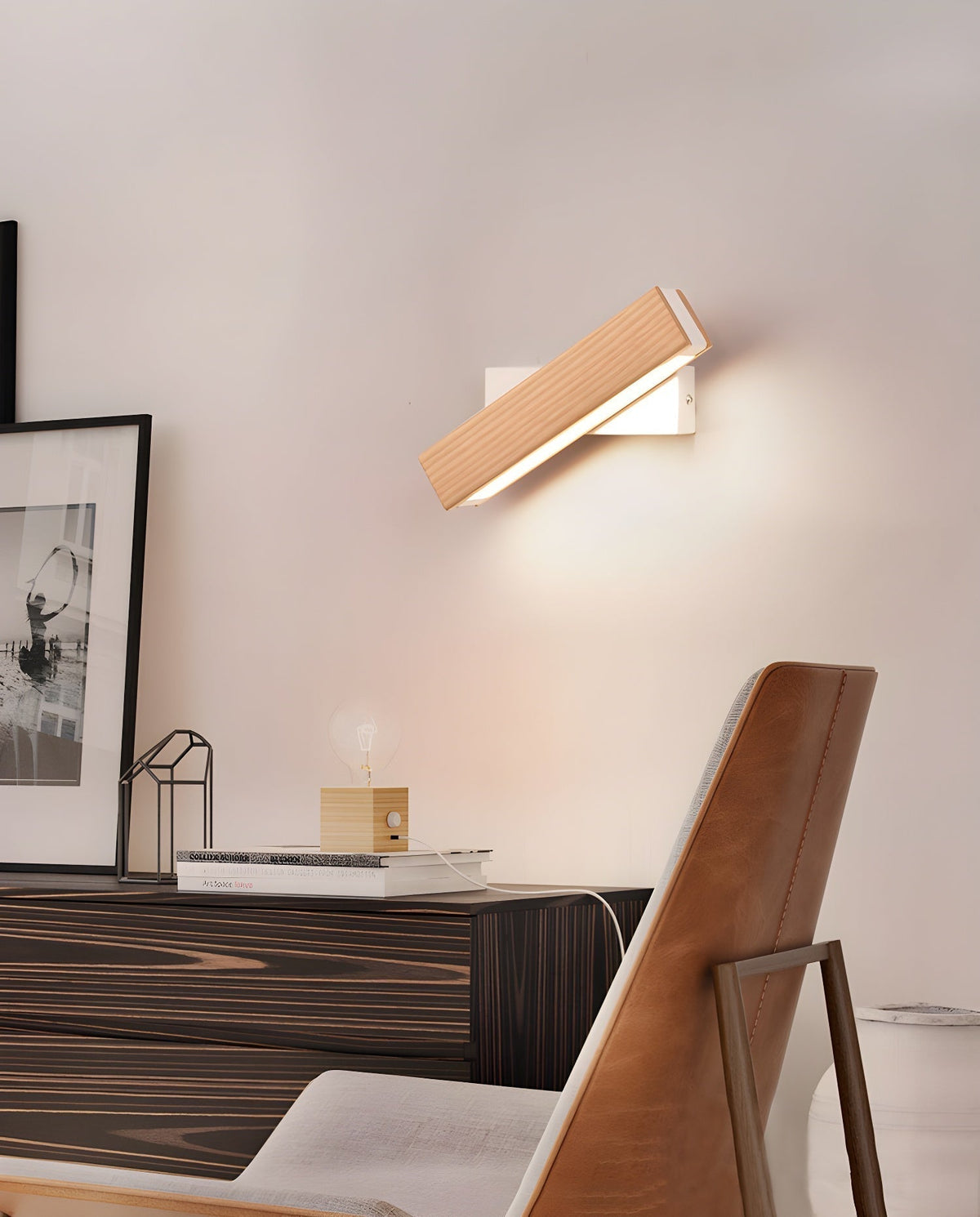 Lineace Applique Murale Bois Acrylique - Neutralighting