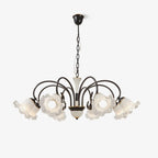 Umiron Chandelier Fer Verre Gothique - Neutralighting
