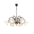 Umiron Chandelier Fer Verre Gothique - Neutralighting