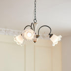 Umiron Chandelier Fer Verre Gothique - Neutralighting