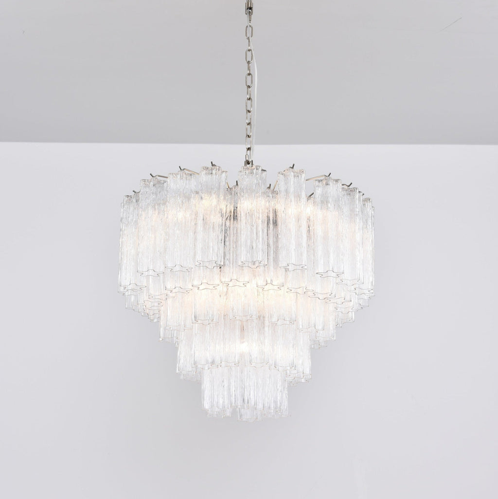 Aurora Lustre Transparent Verre Multi-Étage Cristal Lueur - Neutralighting