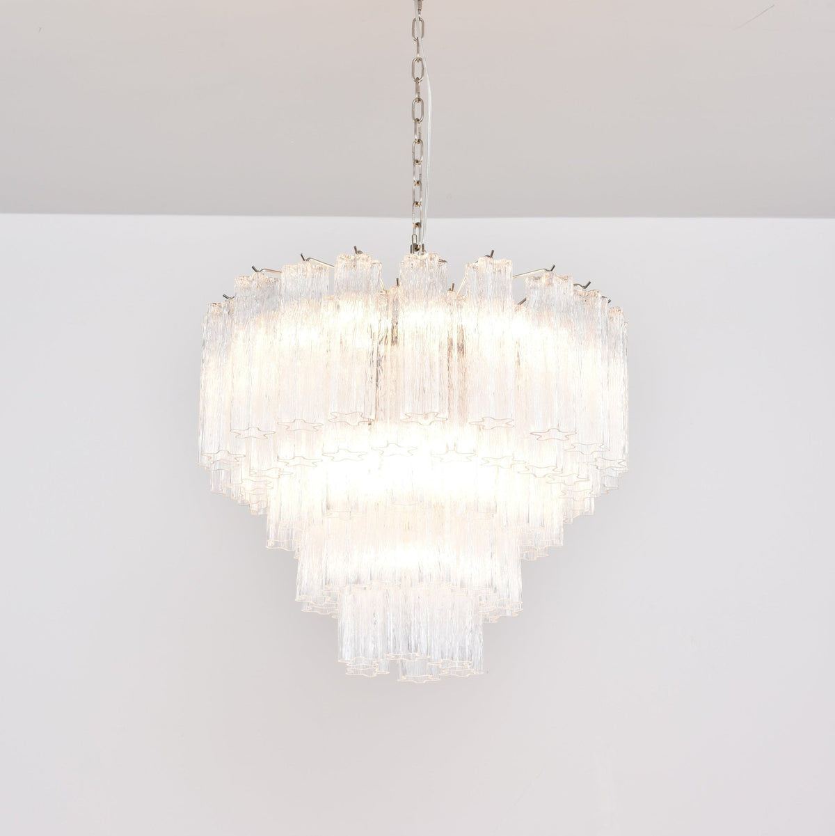 Aurora Lustre Transparent Verre Multi-Étage Cristal Lueur - Neutralighting