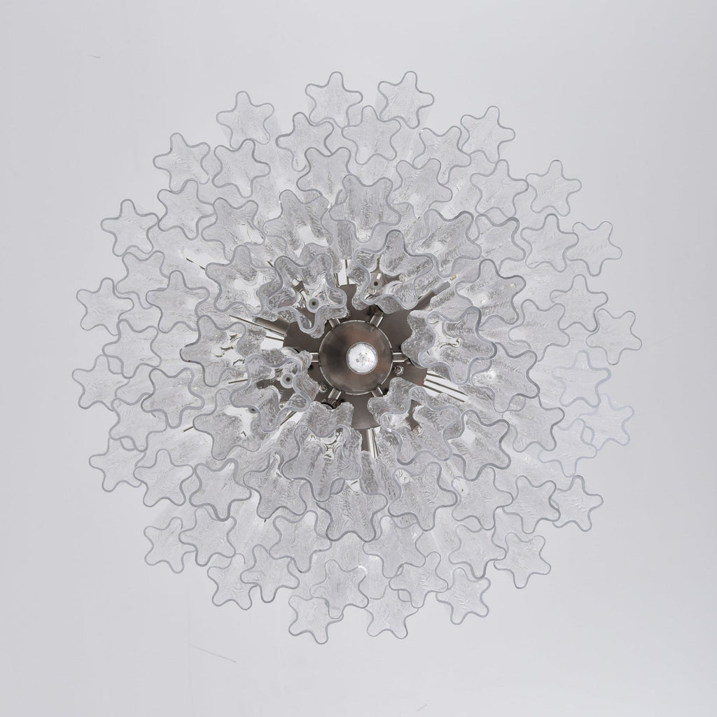 Aurora Lustre Transparent Verre Multi-Étage Cristal Lueur - Neutralighting