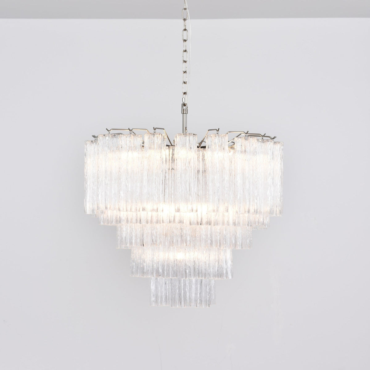 Aurora Lustre Transparent Verre Multi-Étage Cristal Lueur - Neutralighting