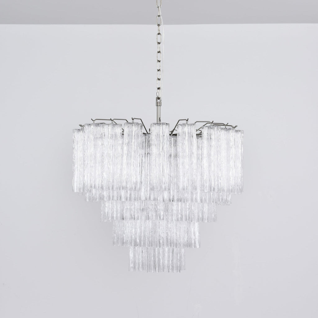 Aurora Lustre Transparent Verre Multi-Étage Cristal Lueur - Neutralighting