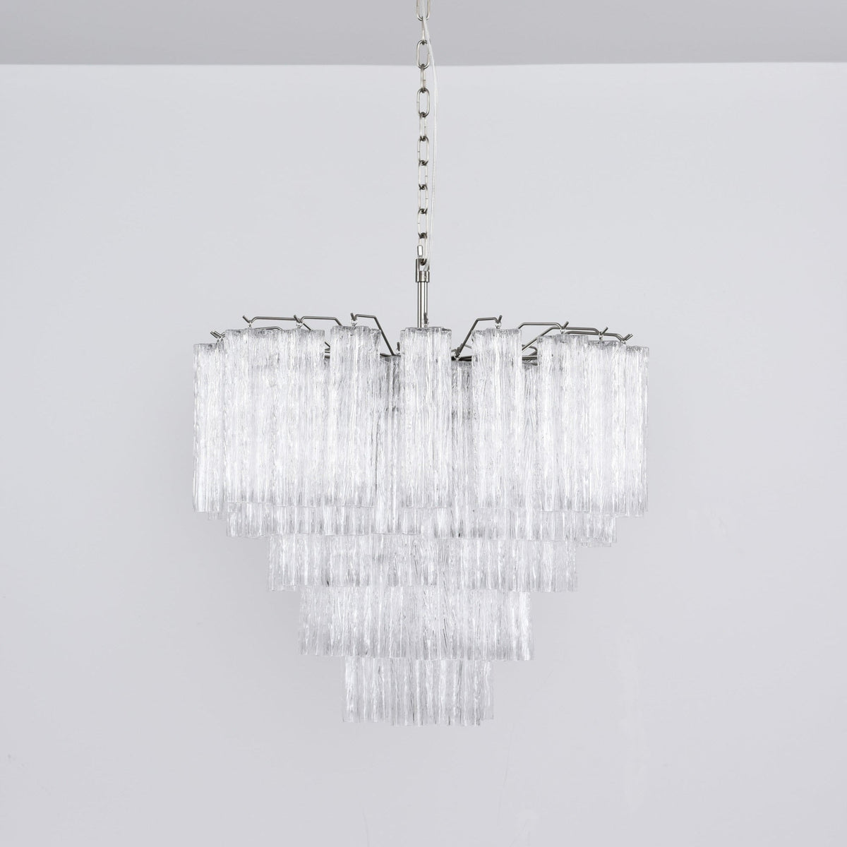 Aurora Lustre Transparent Verre Multi-Étage Cristal Lueur - Neutralighting