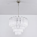 Aurora Lustre Transparent Verre Multi-Étage Cristal Lueur - Neutralighting