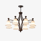 Viloros Chandelier Verre Cloche Premium Traditionnel - Neutralighting
