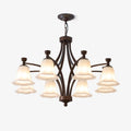 Viloros Chandelier Verre Cloche Premium Traditionnel - Neutralighting