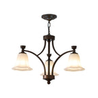 Viloros Chandelier Verre Cloche Premium Traditionnel - Neutralighting