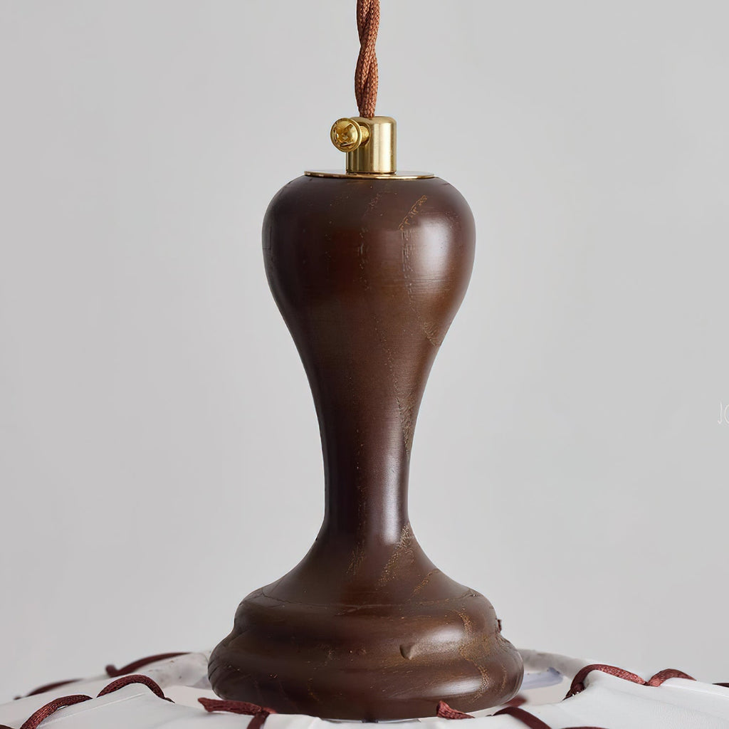Lucian Lampe Pendante Vintage en Tissu - Neutralighting