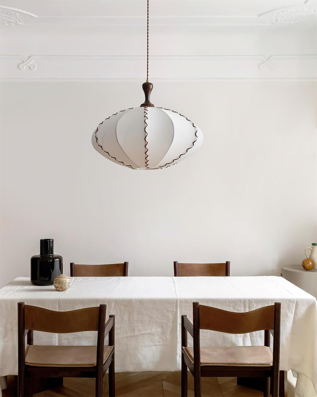 Lucian Lampe Pendante Vintage en Tissu - Neutralighting