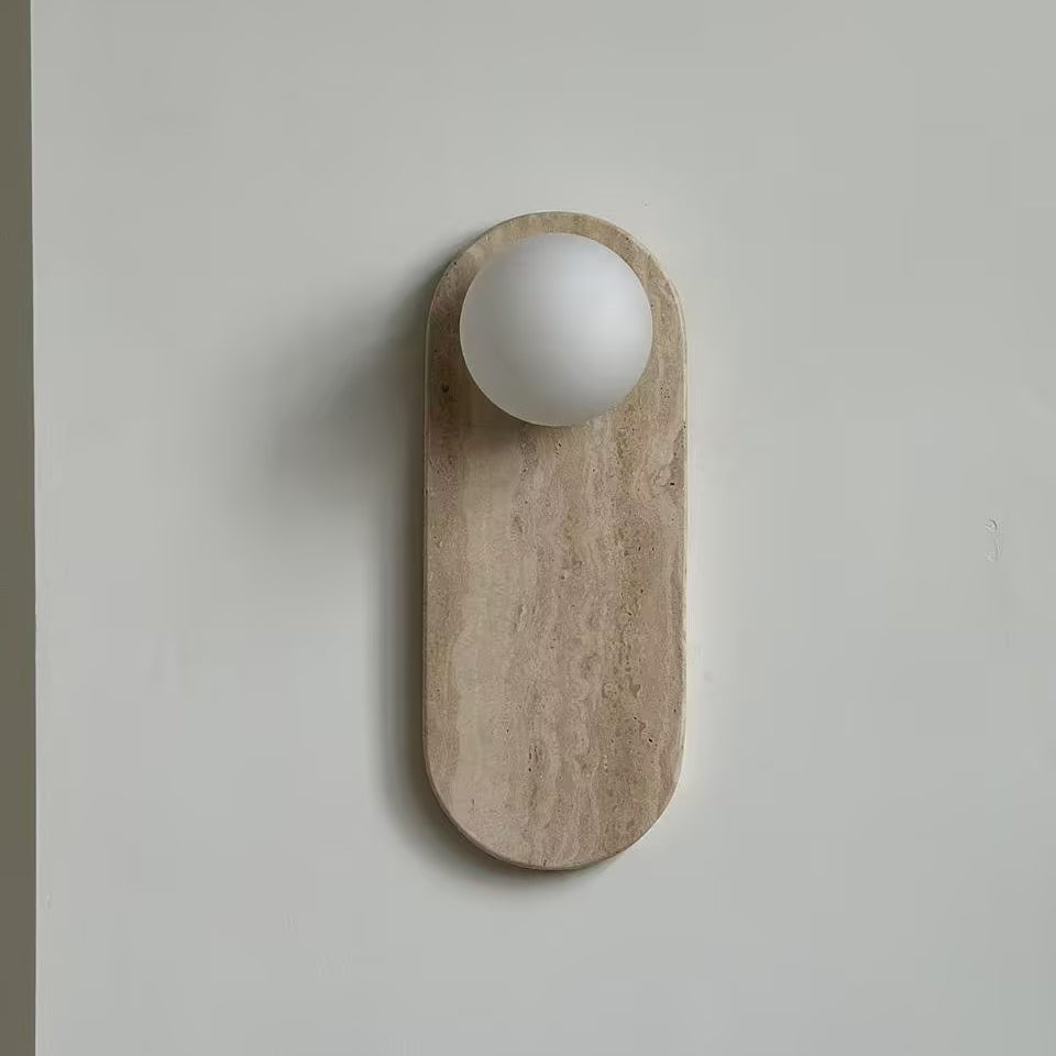 Syraeia Applique Murale Marbre Jade Minimaliste Moderne - Neutralighting