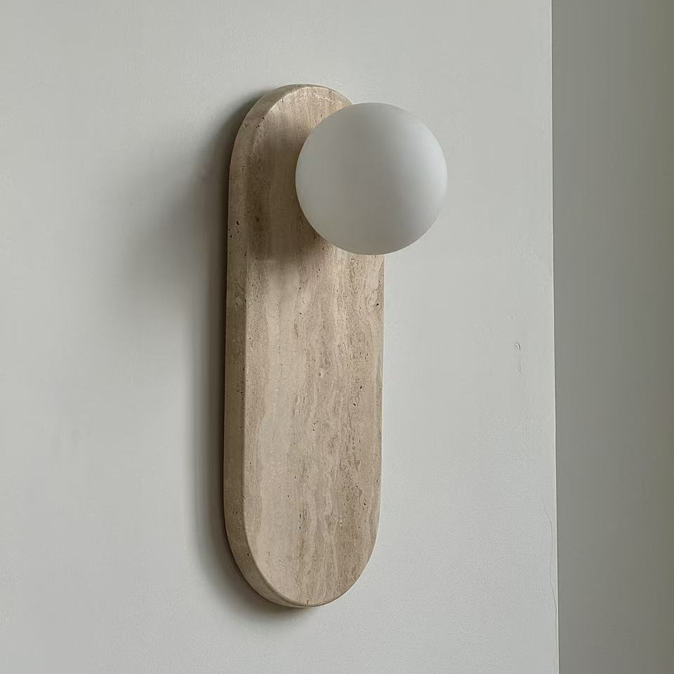 Syraeia Applique Murale Marbre Jade Minimaliste Moderne - Neutralighting