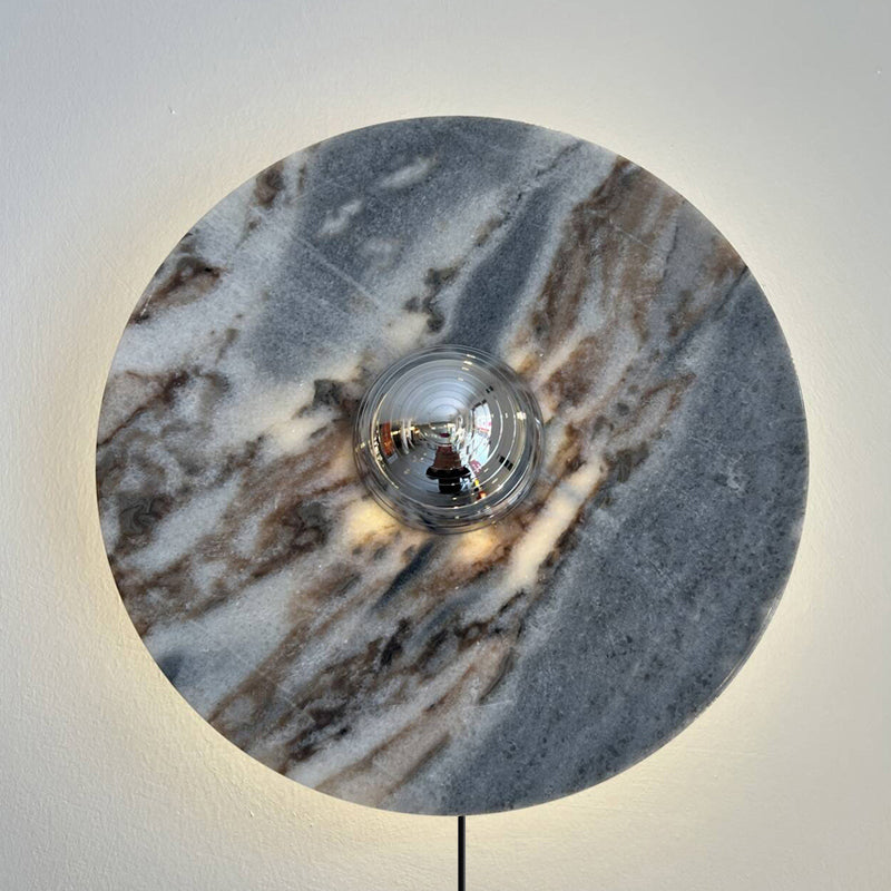 Mydorila Applique Murale Marbre Métal Art Nordic Plug-In - Neutralighting