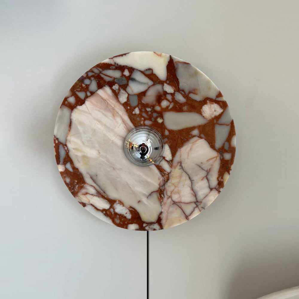 Mydorila Applique Murale Marbre Métal Art Nordic Plug-In - Neutralighting