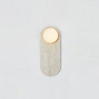 Sylv Applique Murale Ovale en Marbre - Neutralighting
