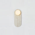 Sylv Applique Murale Ovale en Marbre - Neutralighting