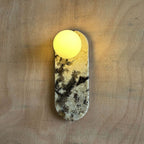 Sylv Applique Murale Ovale en Marbre - Neutralighting