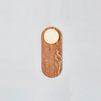 Sylv Applique Murale Ovale en Marbre - Neutralighting