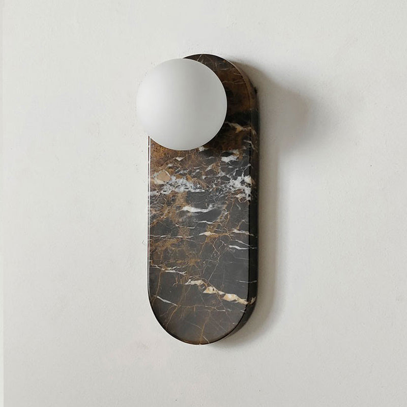 Olnoreth Applique Murale Marbre Verre Art Nordic Premium - Neutralighting
