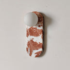 Sysolion Applique Murale en Verre et Marbre Moderne Minimaliste - Neutralighting
