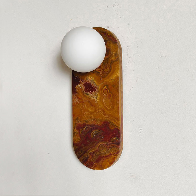 Olnoreth Applique Murale Marbre Verre Art Nordic Premium - Neutralighting