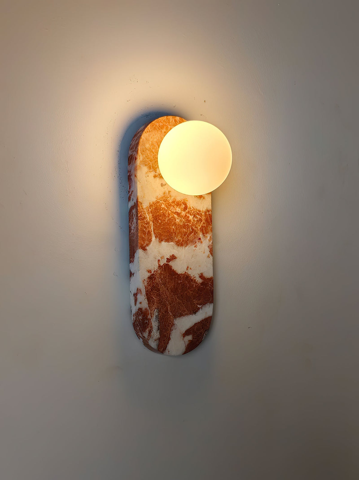 Olnoreth Applique Murale Marbre Verre Art Nordic Premium - Neutralighting