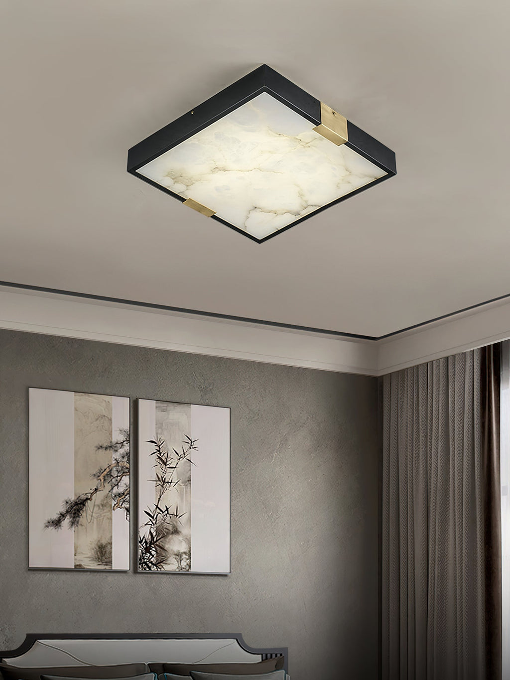 Uphaara Lampe de Plafond Albâtre Minimaliste Moderne - Neutralighting