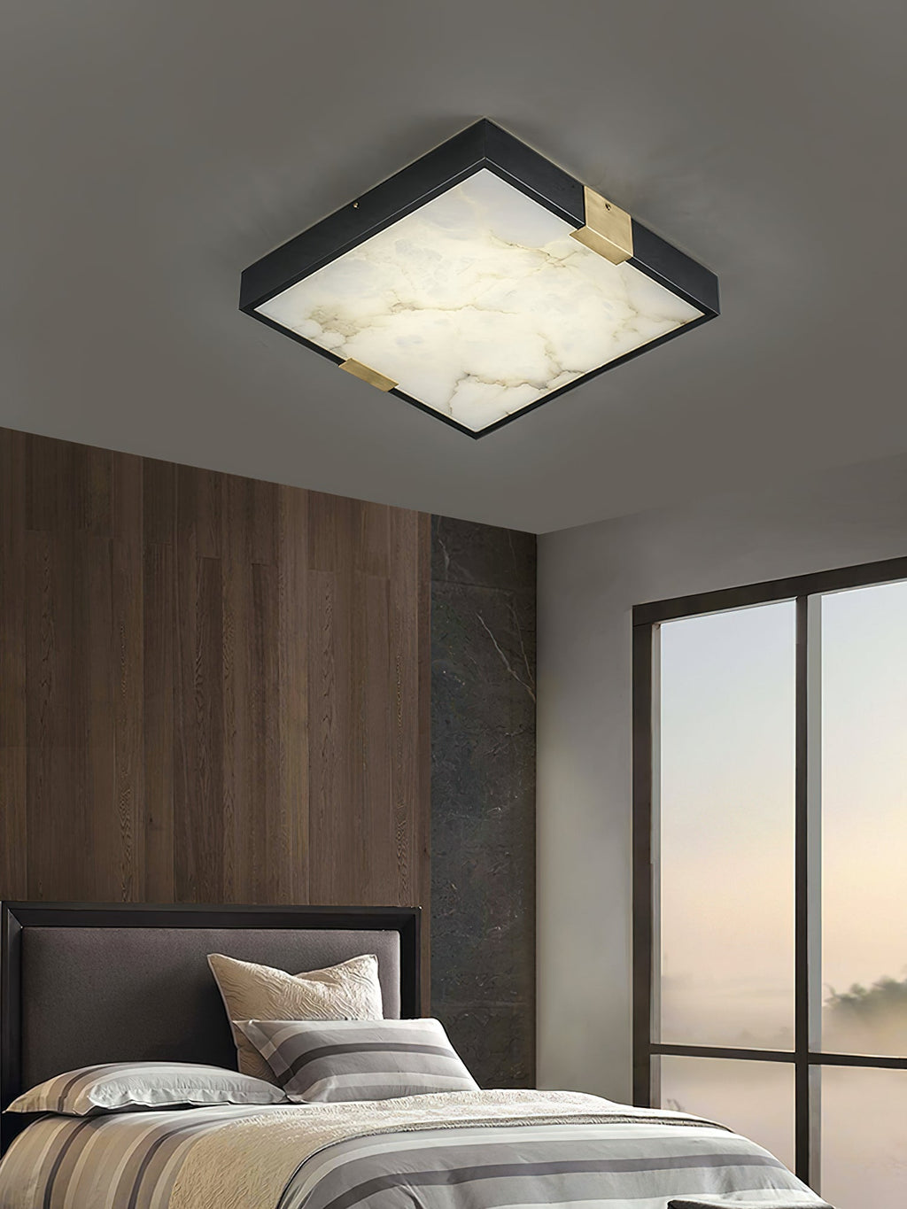 Uphaara Lampe de Plafond Albâtre Minimaliste Moderne - Neutralighting