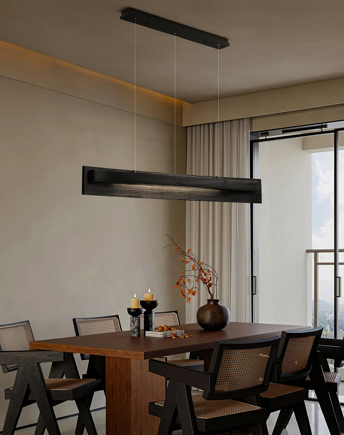 Zaraeyra Suspension en Bois Minimaliste - Neutralighting