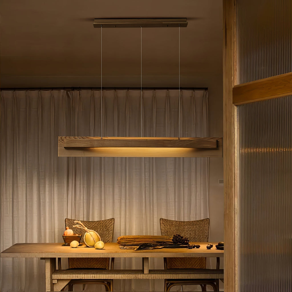Zaraeyra Suspension en Bois Minimaliste - Neutralighting