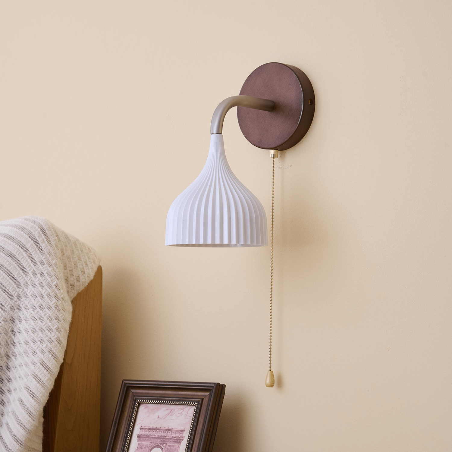 Cimararae Applique Murale en Bois Élégance Classique - Neutralighting