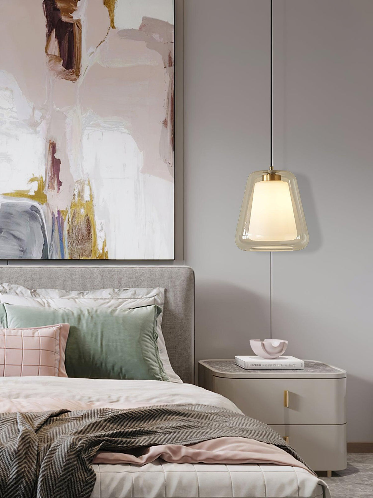 Velorace Suspension Contemporaine Dorée - Neutralighting
