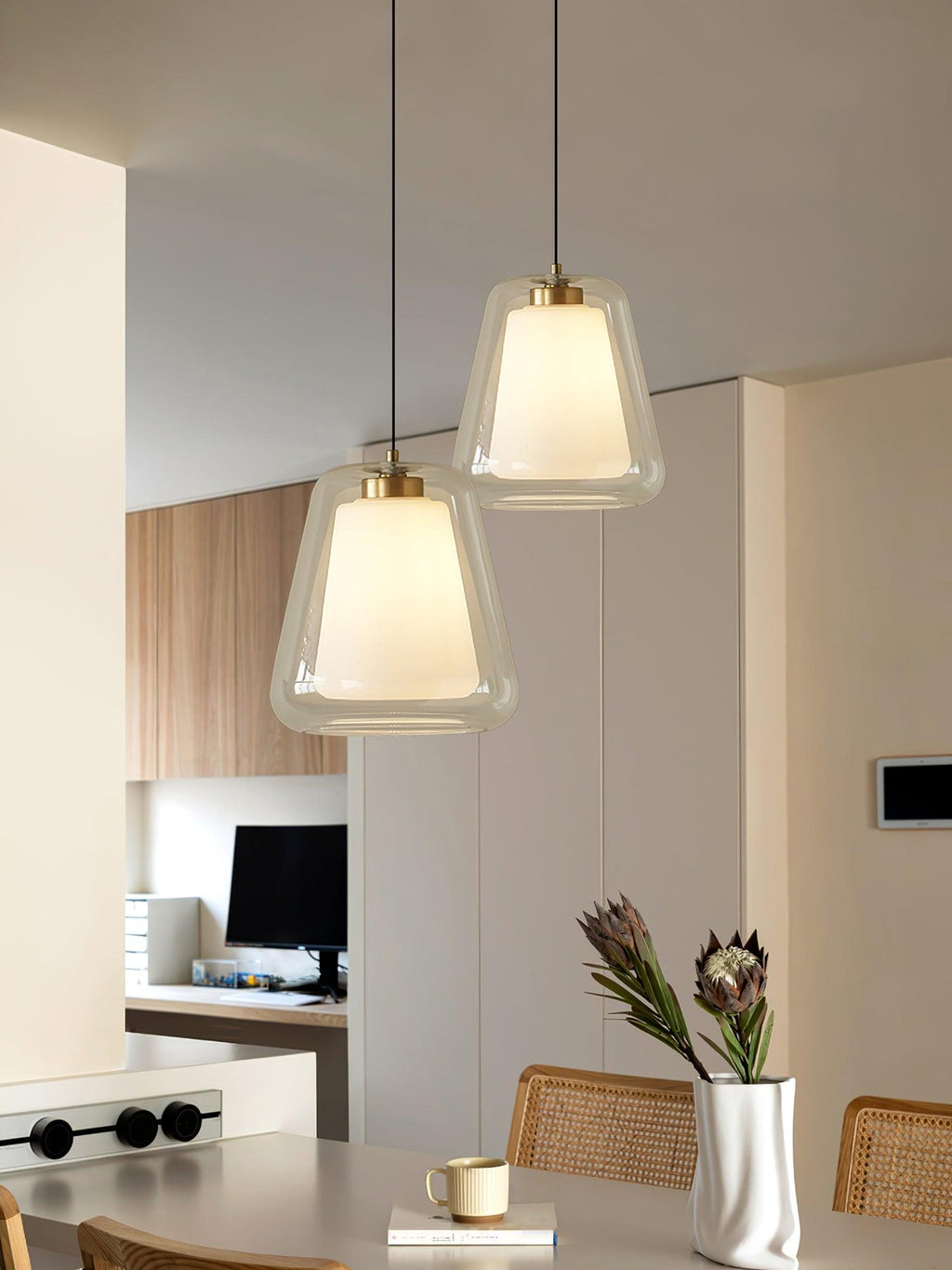 Velorace Suspension Contemporaine Dorée - Neutralighting