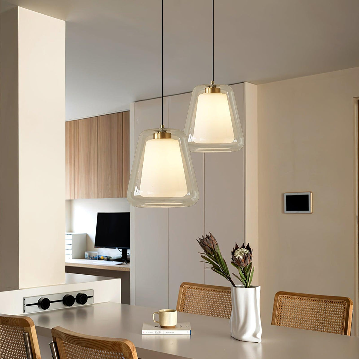 Velorace Suspension Contemporaine Dorée - Neutralighting