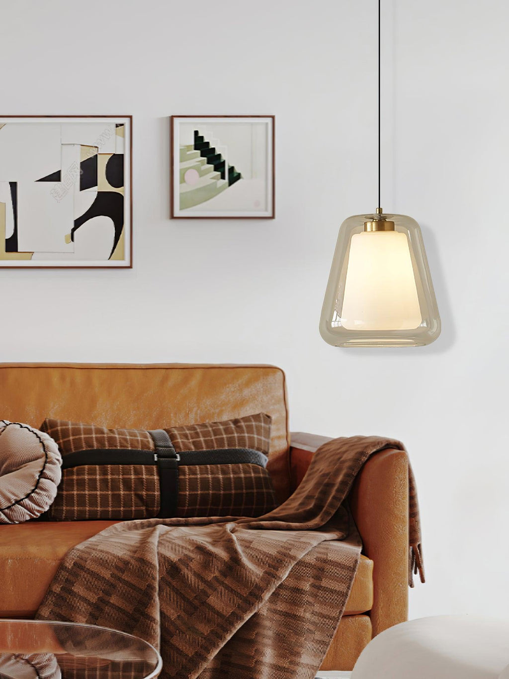 Velorace Suspension Contemporaine Dorée - Neutralighting