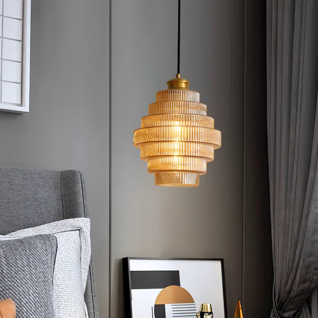 Amara Lampe Pendante en Verre Minimaliste - Neutralighting