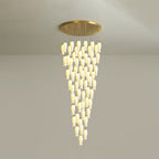 Sylirion Chandelier en Albâtre et Laiton - Neutralighting