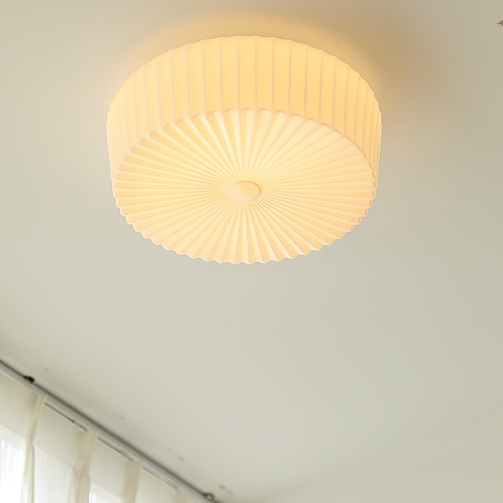 Lustra Plafonnier Tambour en Verre Radiant - Neutralighting
