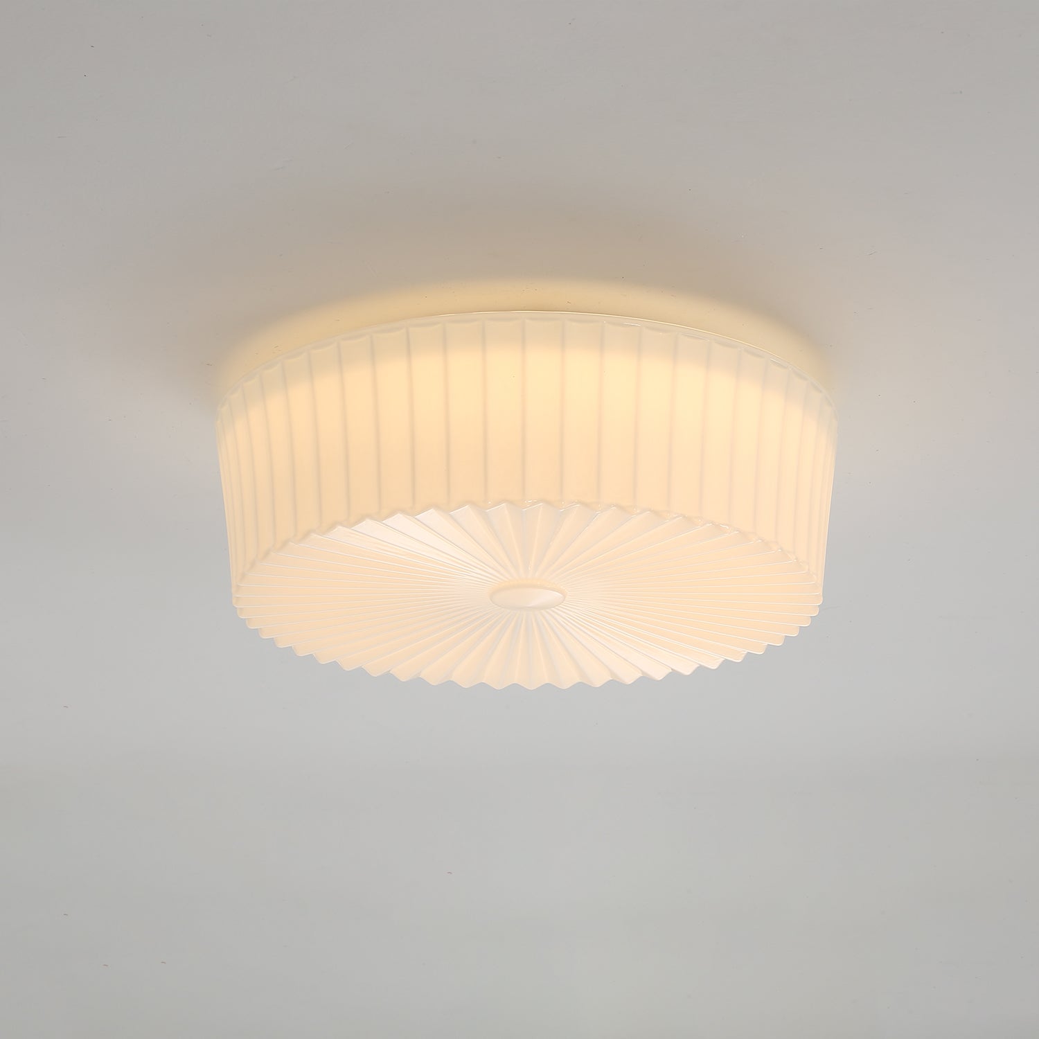 Lustra Plafonnier Tambour en Verre Radiant - Neutralighting