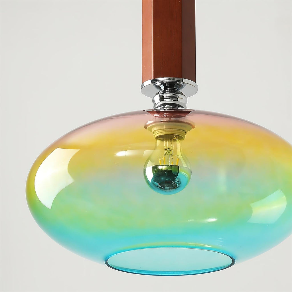 Lumia Suspension en Verre Dégradé Pastel - Neutralighting