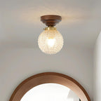 Pavo Plafonnier Verre Transparent Abat-jour Globe - Neutralighting