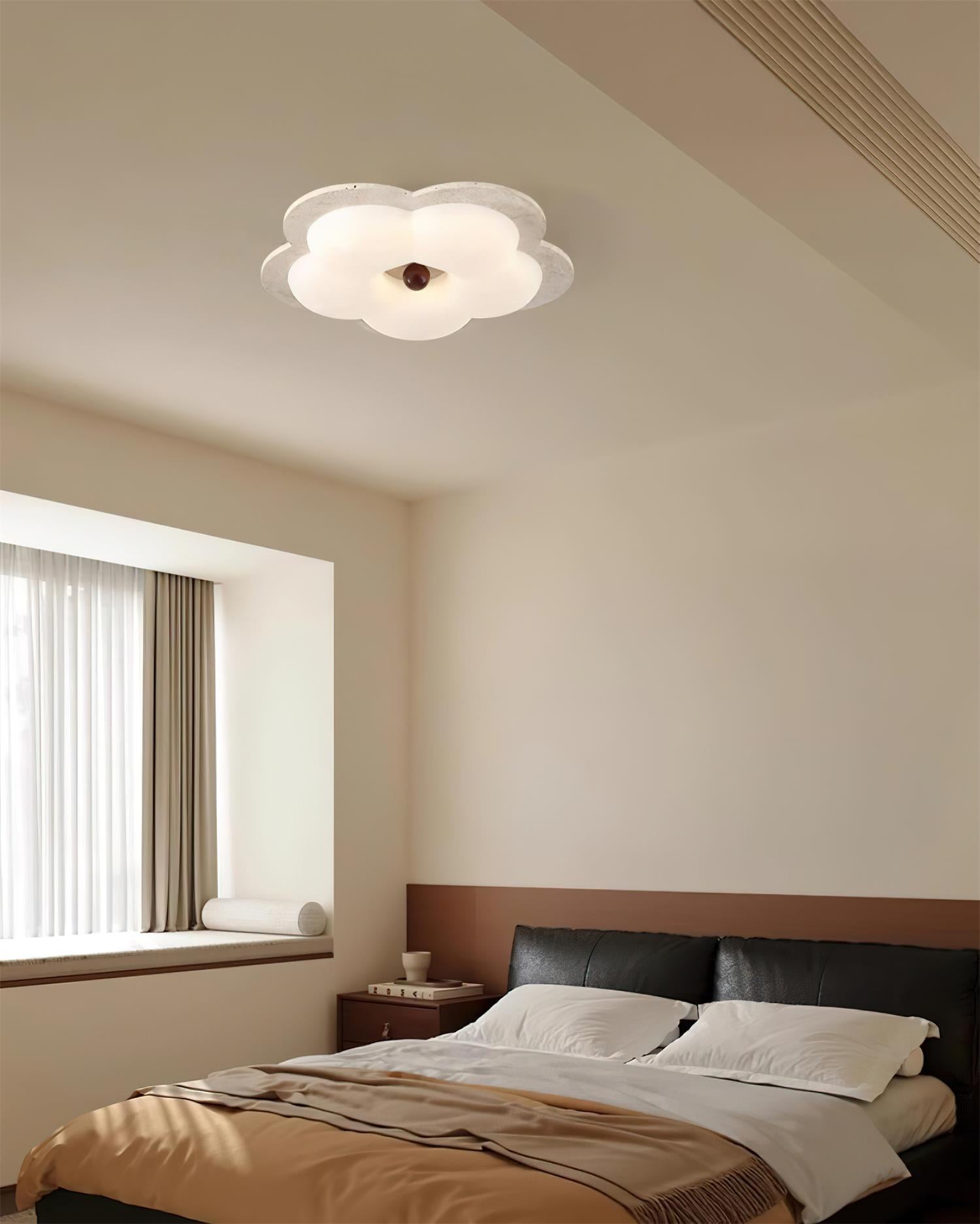 Riita Plafonnier Fleur Travertin - Neutralighting