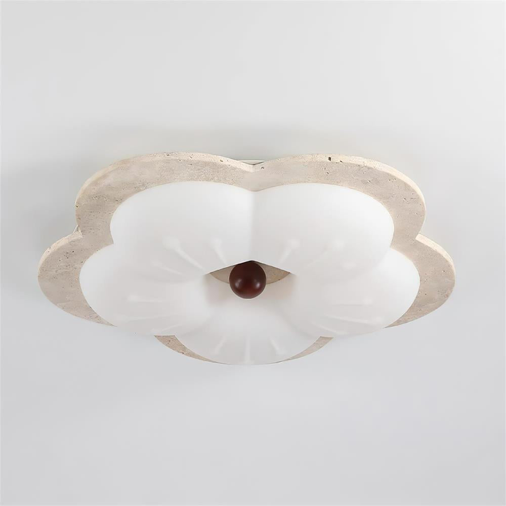 Riita Plafonnier Fleur Travertin - Neutralighting
