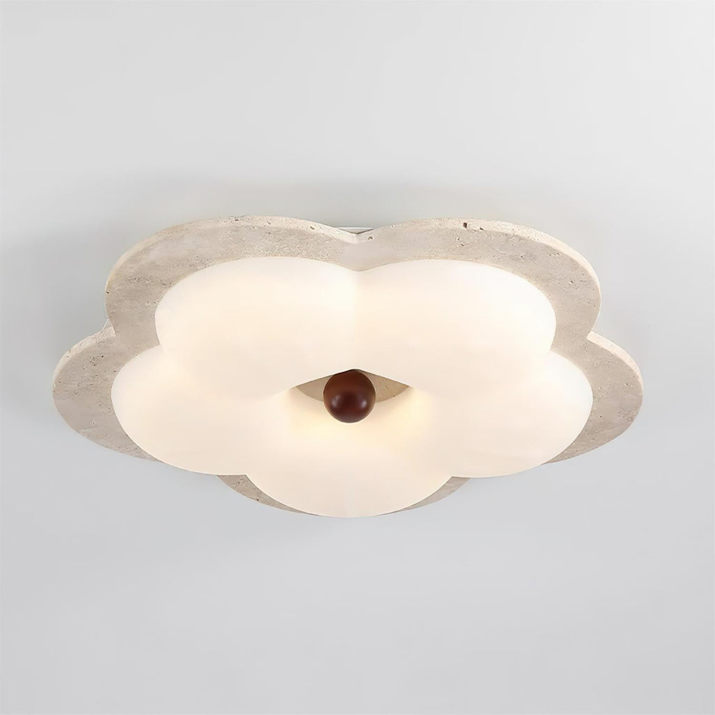 Riita Plafonnier Fleur Travertin - Neutralighting