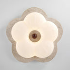 Riita Plafonnier Fleur Travertin - Neutralighting