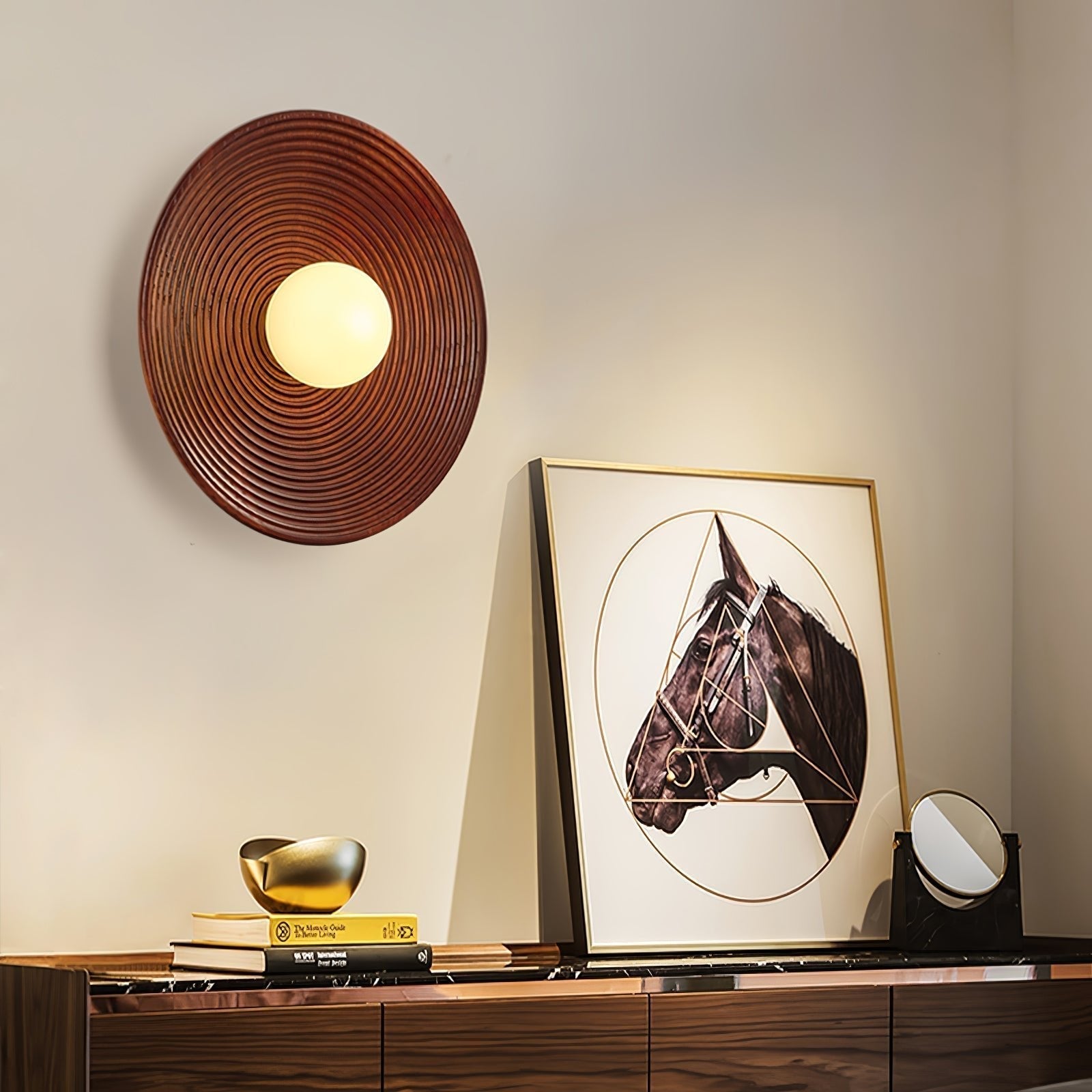 Culirir Applique Murale en Bois Contour Art Nordique - Neutralighting